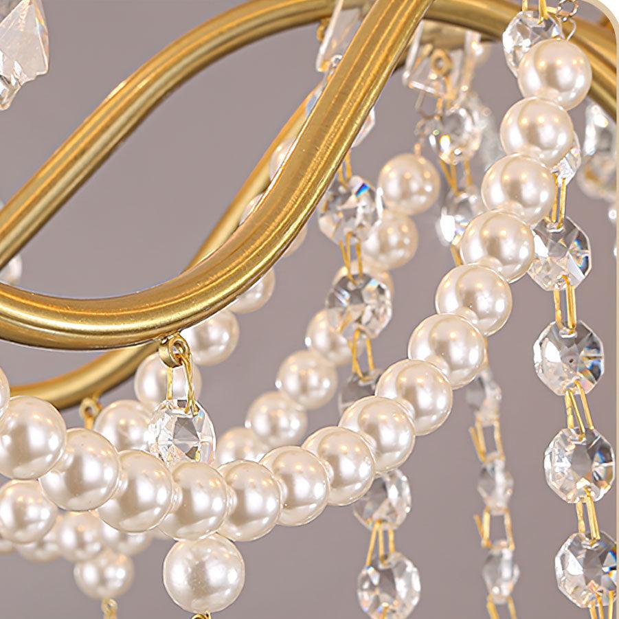 Crystal Pearl Chandelier - Vakkerlight