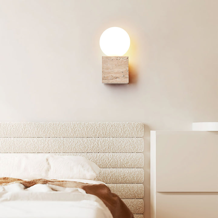 Cube Stone Wall Lamp - Vakkerlight