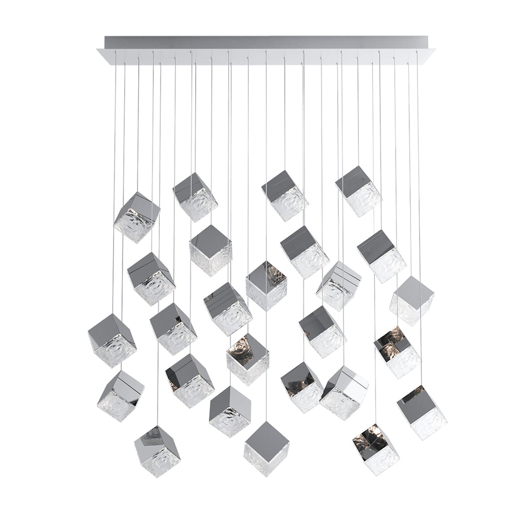 Cubic Luster Cascade Chandelier - Vakkerlight