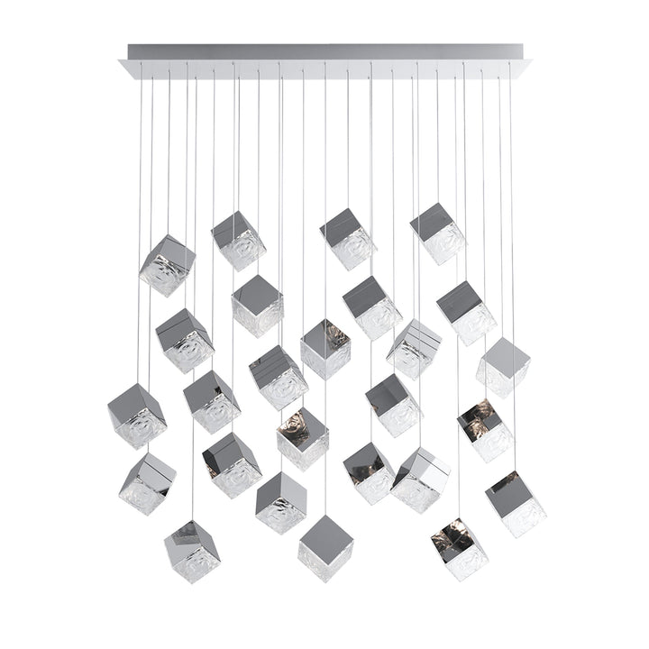 Cubic Luster Cascade Chandelier - Vakkerlight