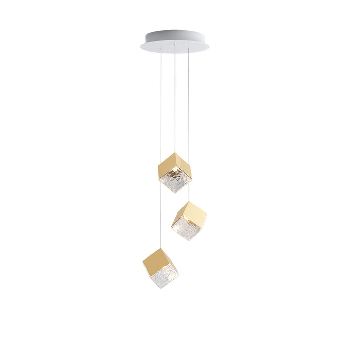 Cubic Luster Cascade Chandelier - Vakkerlight