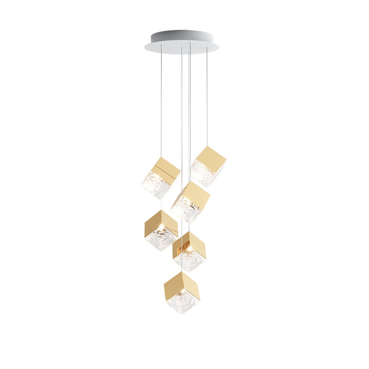 Cubic Luster Cascade Chandelier - Vakkerlight