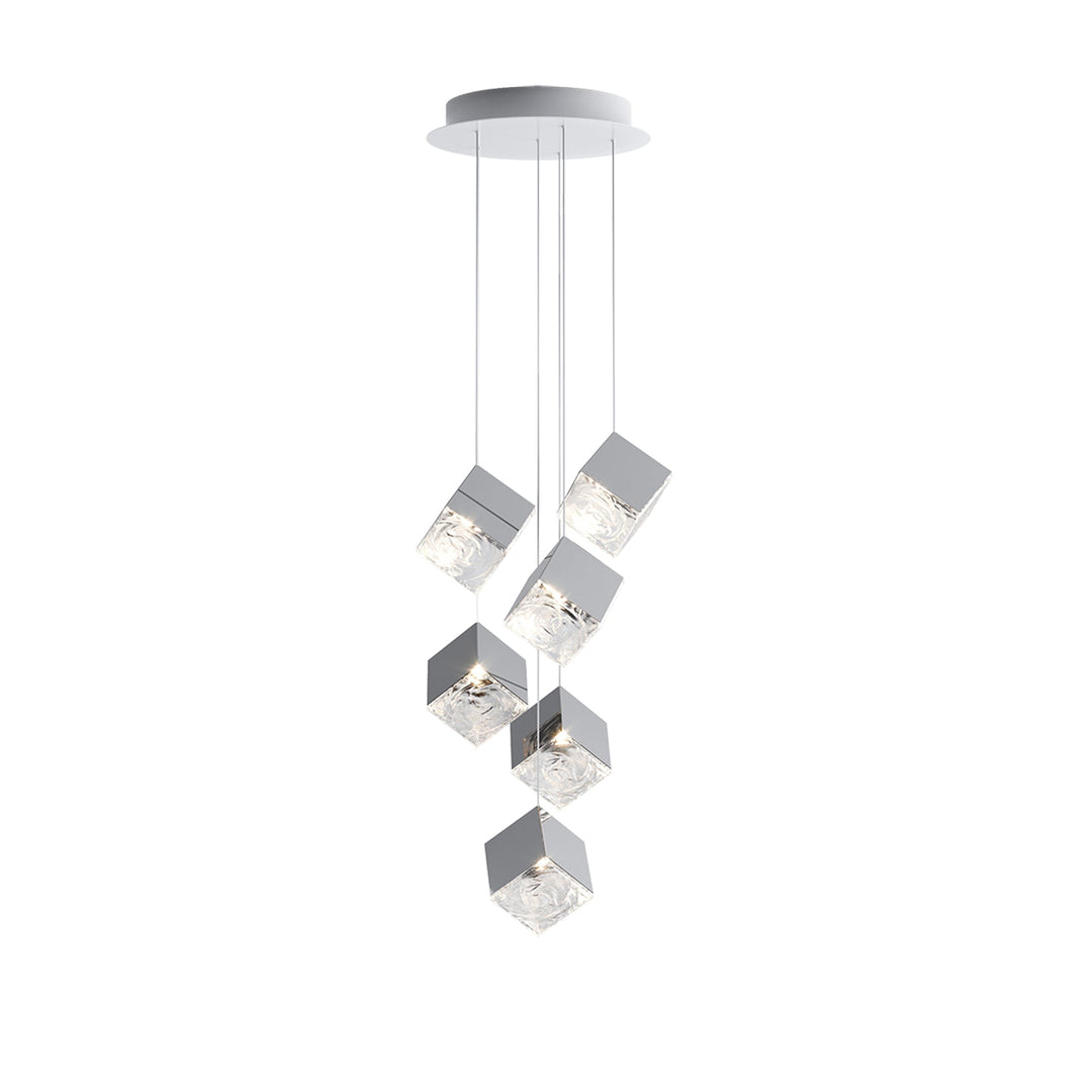 Cubic Luster Cascade Chandelier - Vakkerlight