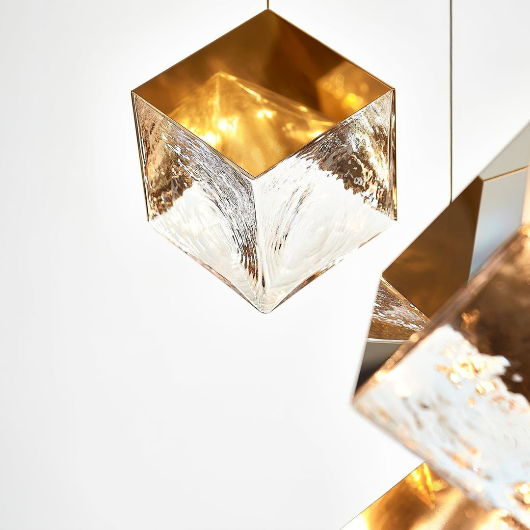 Cubic Luster Cascade Chandelier - Vakkerlight