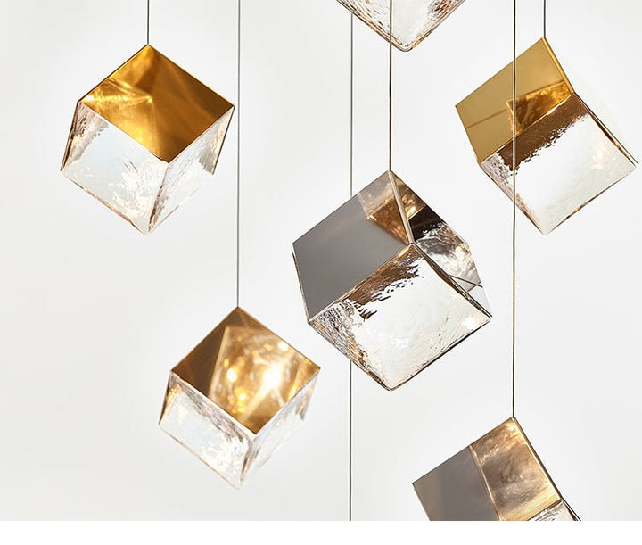 Cubic Luster Cascade Chandelier - Vakkerlight