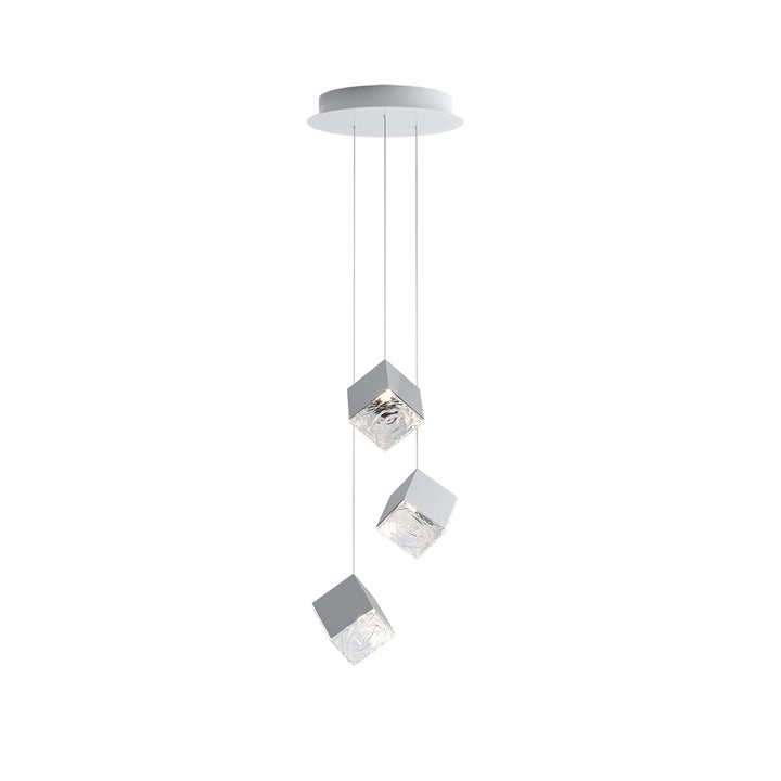 Cubic Luster Cascade Chandelier - Vakkerlight