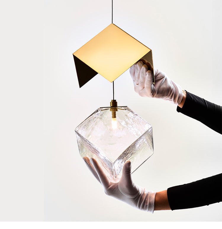 Cubic Luster Cascade Chandelier - Vakkerlight