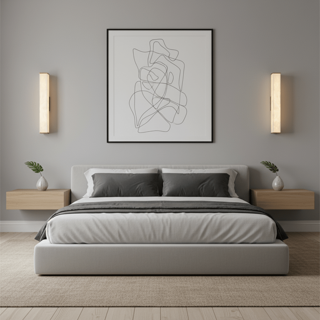 Cuboid Alabaster Wall Light - Vakkerlight