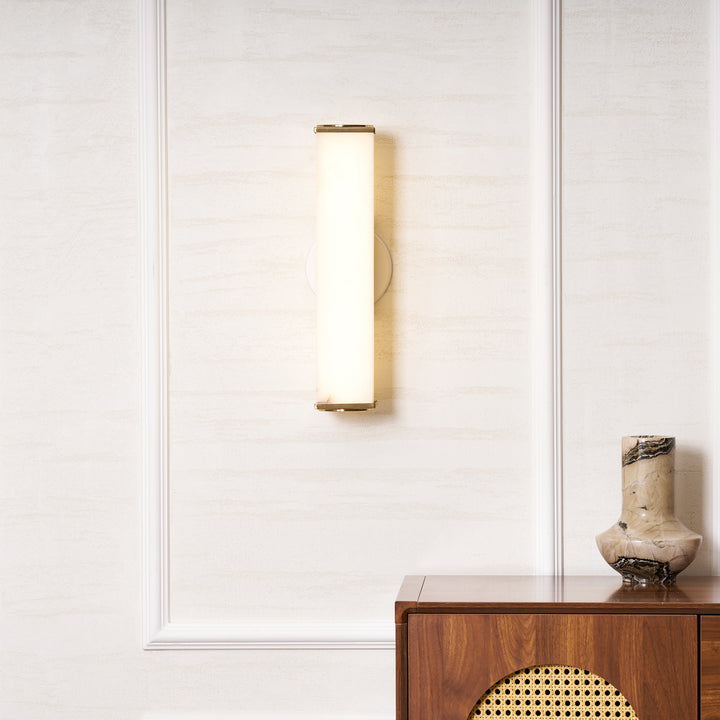 Cuboid Alabaster Wall Light - Vakkerlight