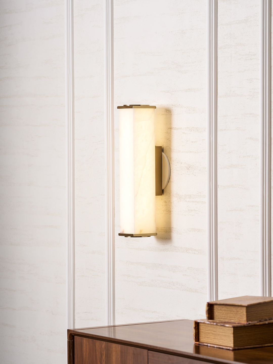 Cuboid Alabaster Wall Light - Vakkerlight
