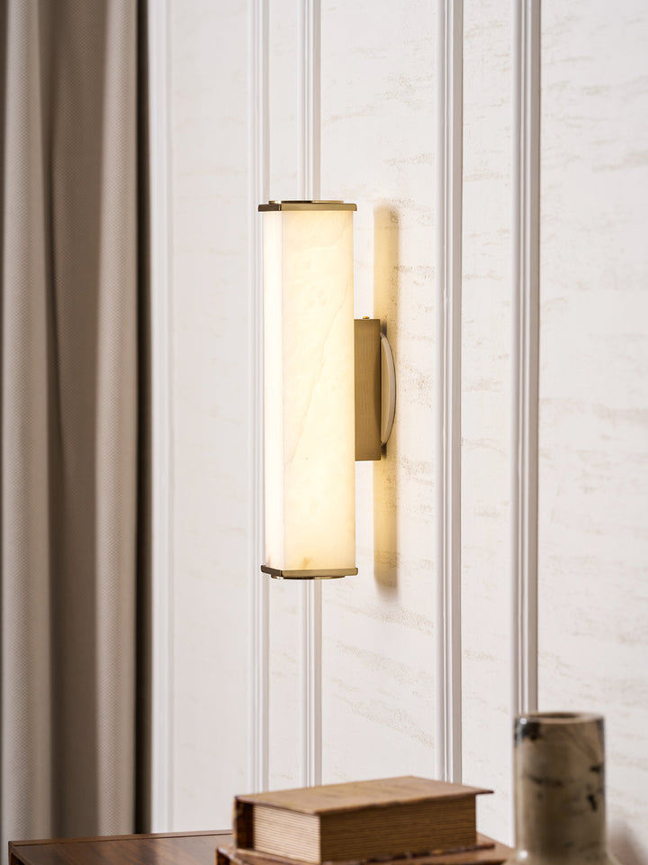 Cuboid Alabaster Wall Light - Vakkerlight