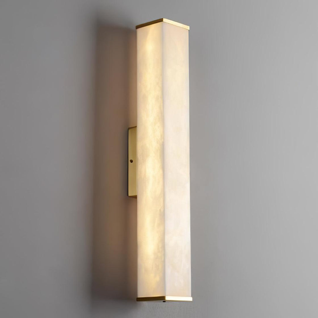 Cuboid Alabaster Wall Light - Vakkerlight