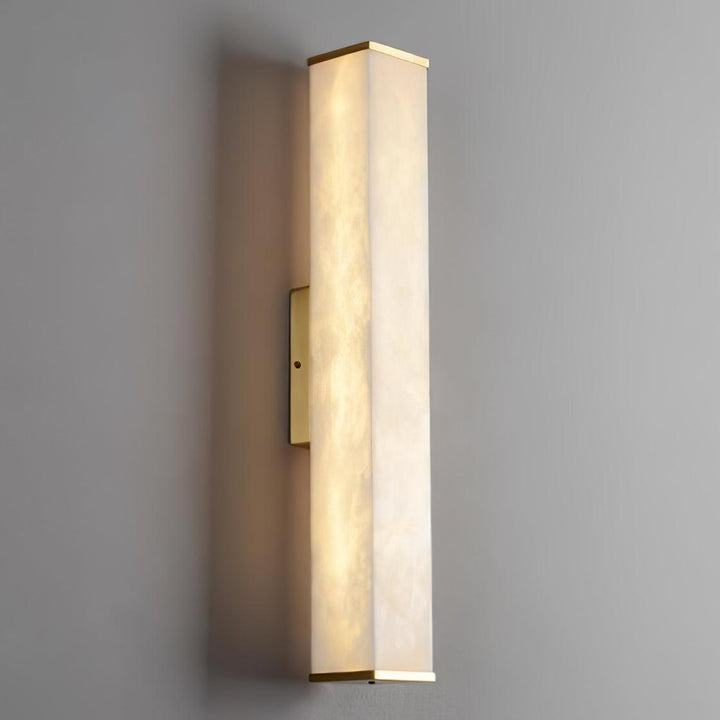 Cuboid Alabaster Wall Light - Vakkerlight