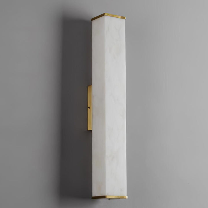 Cuboid Alabaster Wall Light - Vakkerlight