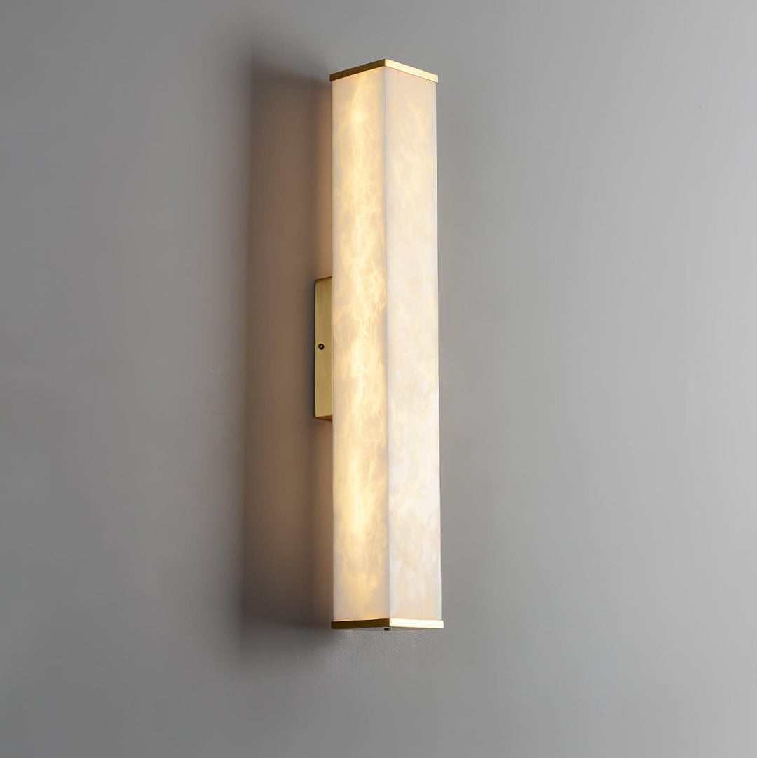 Cuboid Alabaster Wall Light - Vakkerlight