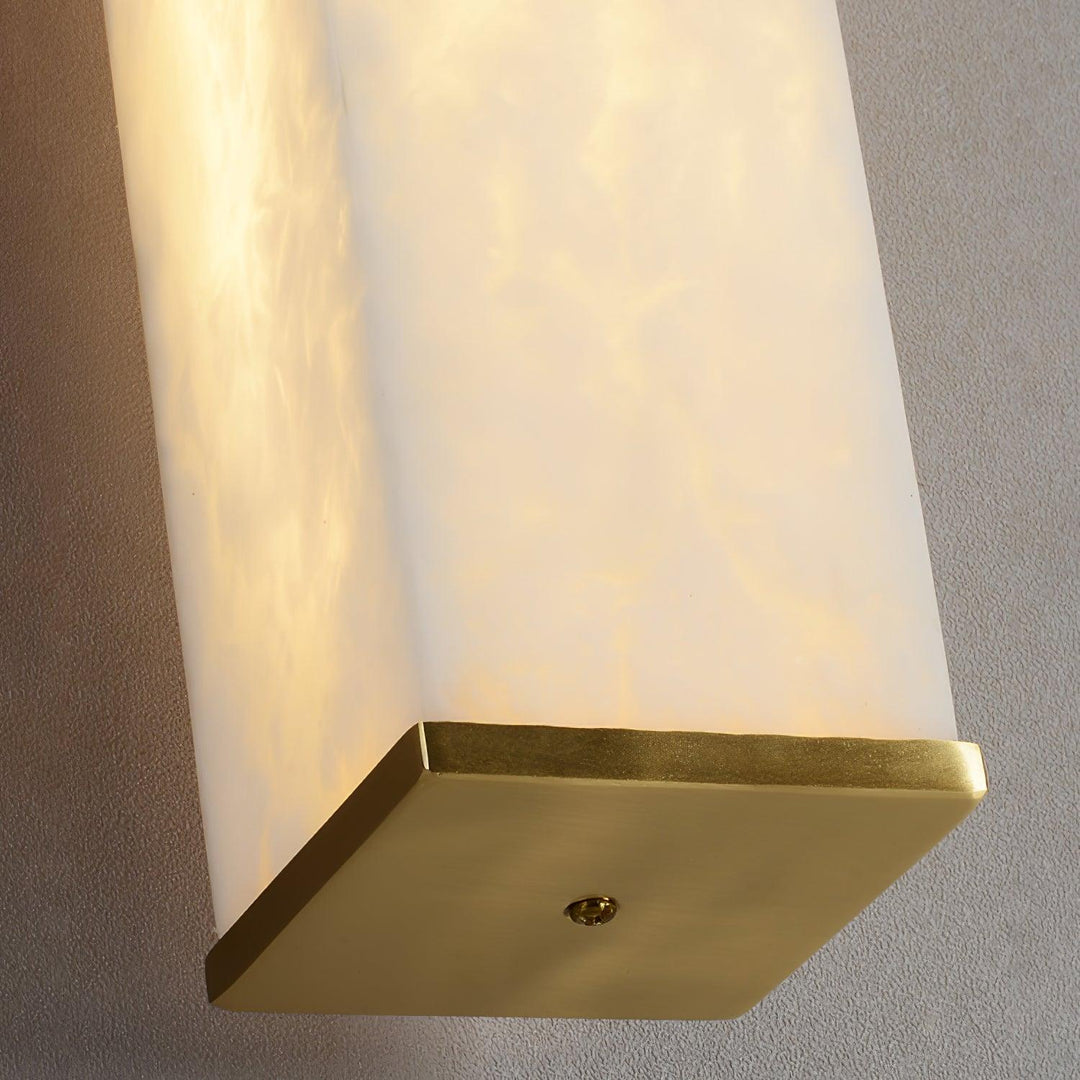 Cuboid Alabaster Wall Light - Vakkerlight