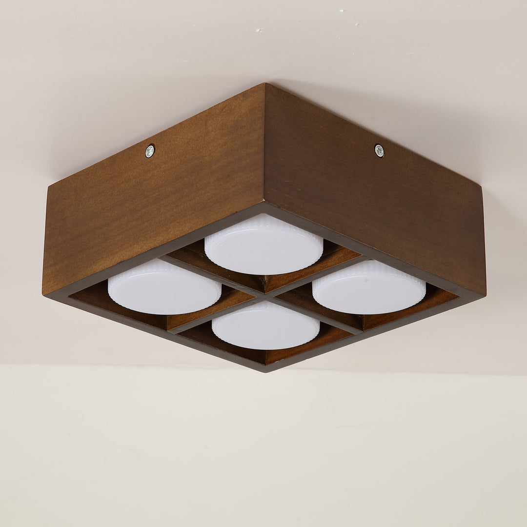 Cobra Wood Ceiling Light - Vakkerlight