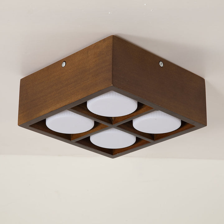 Cobra Wood Ceiling Light - Vakkerlight