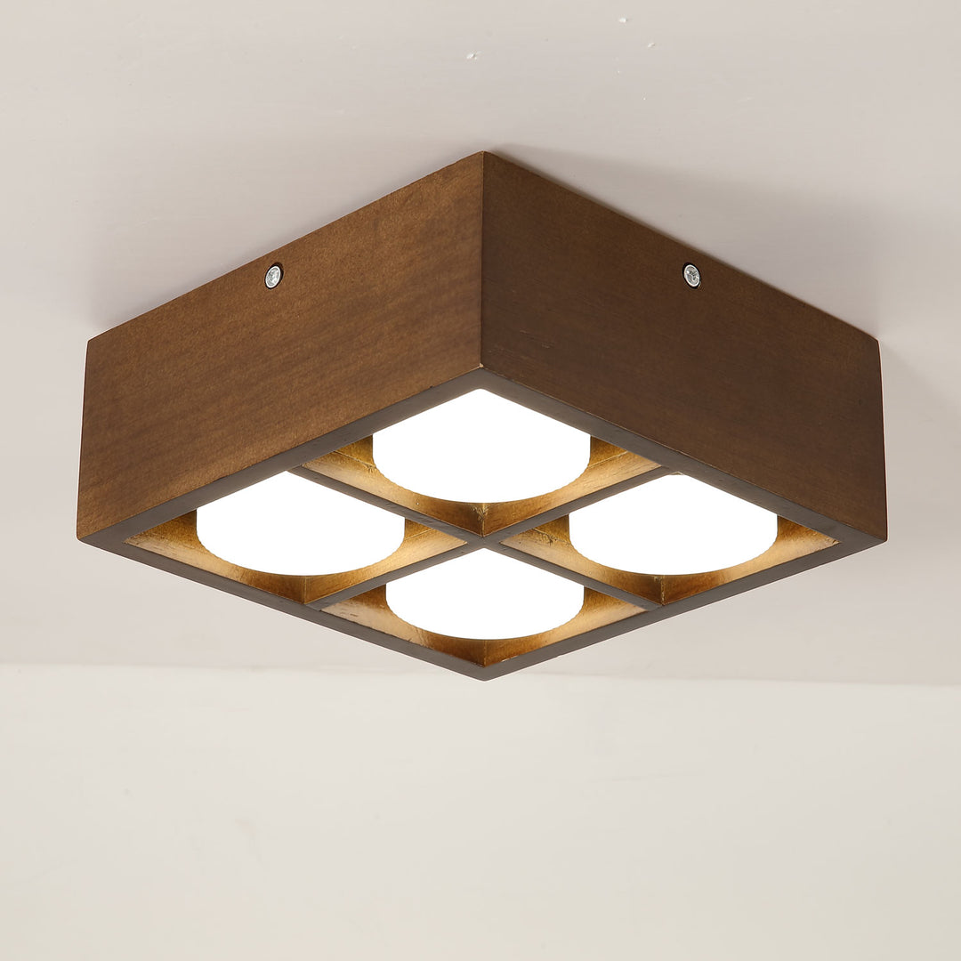 Cobra Wood Ceiling Light - Vakkerlight