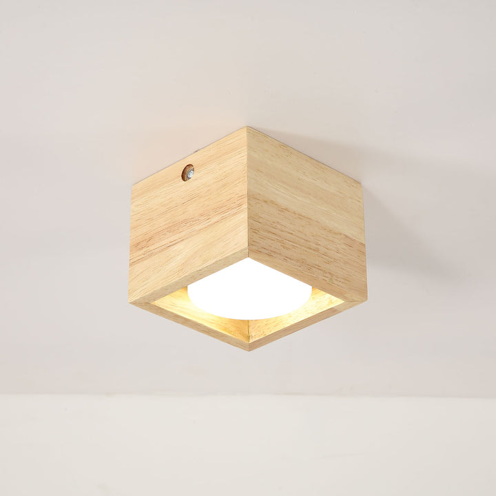 Cobra Wood Ceiling Light - Vakkerlight
