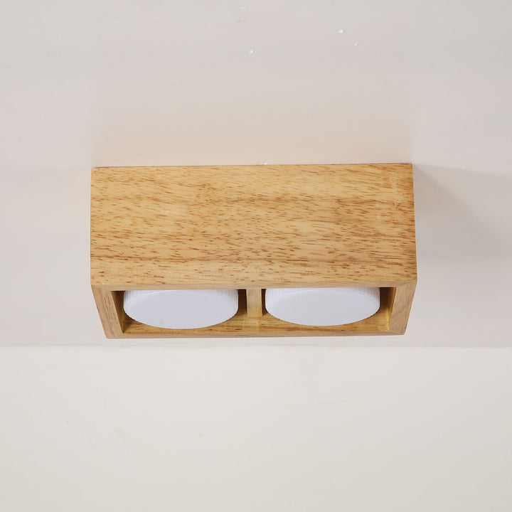 Cobra Wood Ceiling Light - Vakkerlight