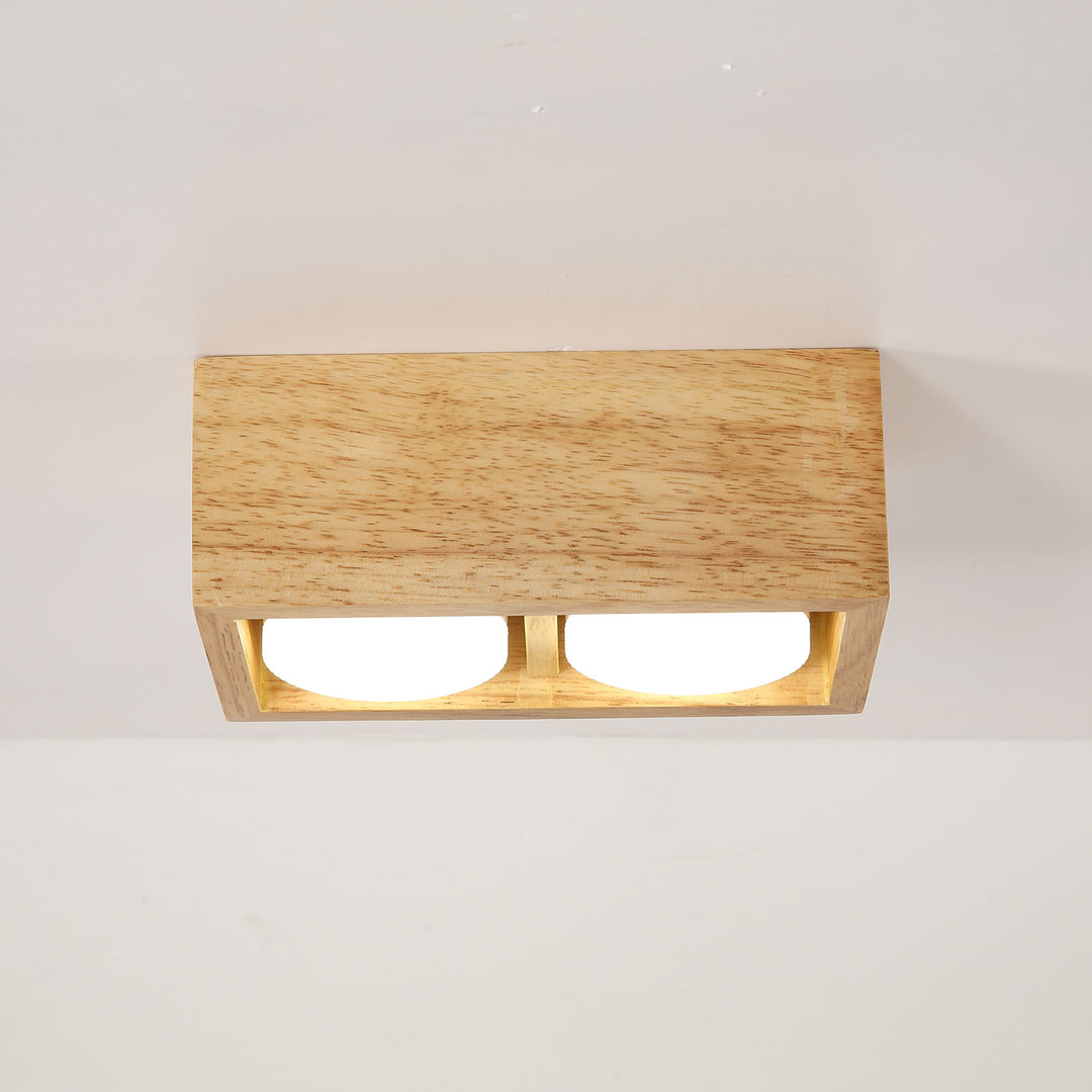 Cobra Wood Ceiling Light - Vakkerlight