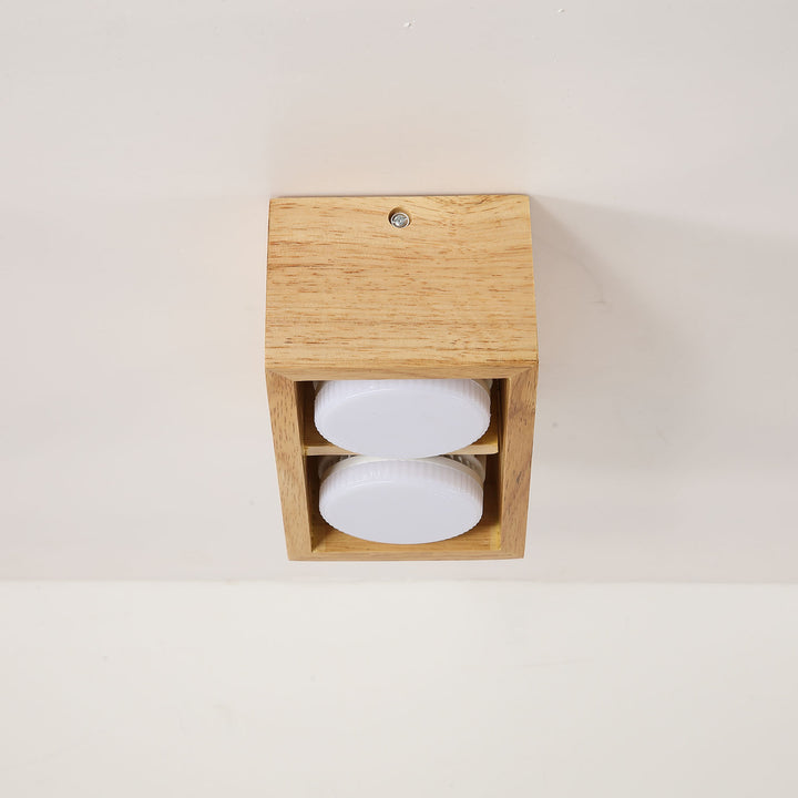 Cobra Wood Ceiling Light - Vakkerlight