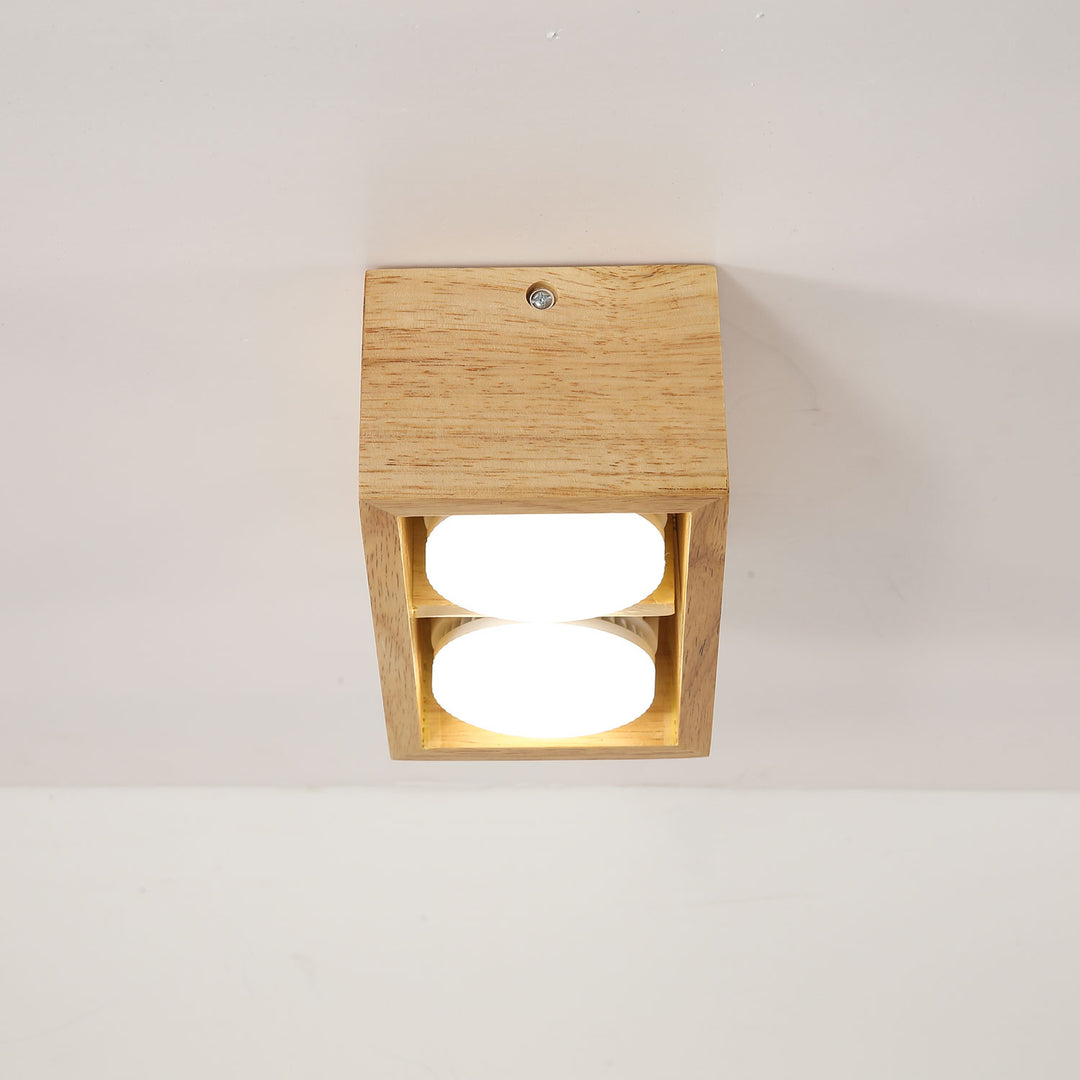 Cobra Wood Ceiling Light - Vakkerlight