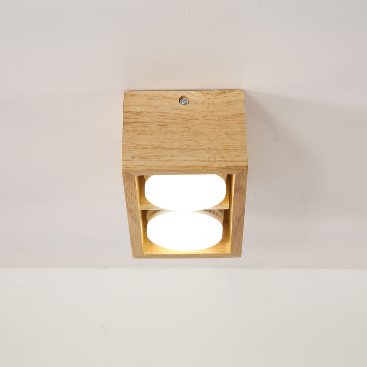 Cobra Wood Ceiling Light - Vakkerlight