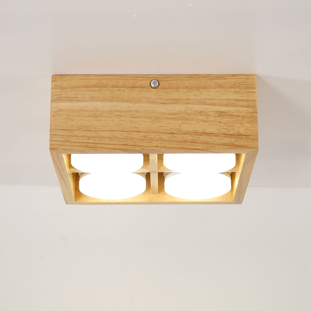 Cobra Wood Ceiling Light - Vakkerlight