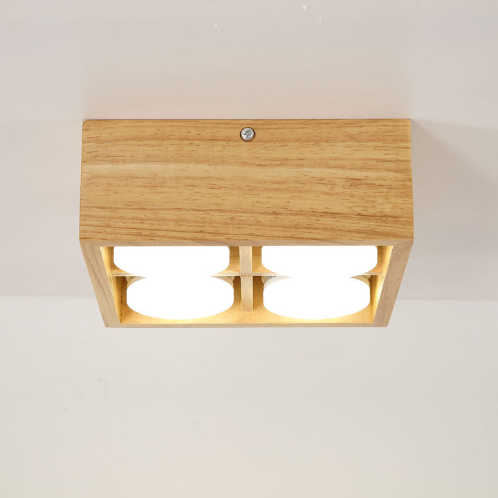 Cobra Wood Ceiling Light - Vakkerlight