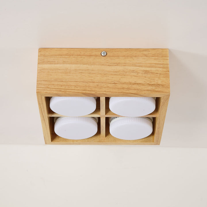 Cobra Wood Ceiling Light - Vakkerlight