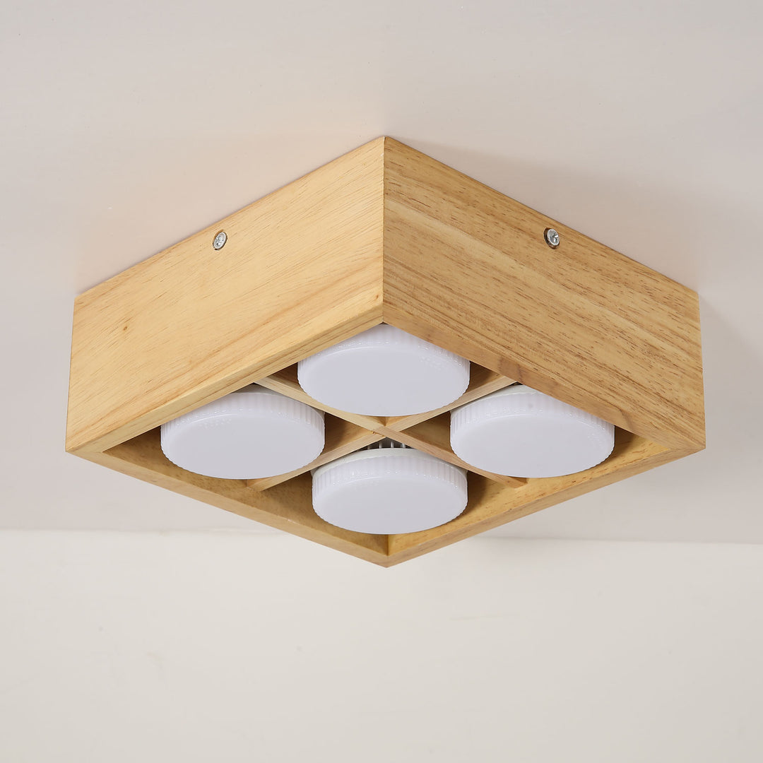 Cobra Wood Ceiling Light - Vakkerlight
