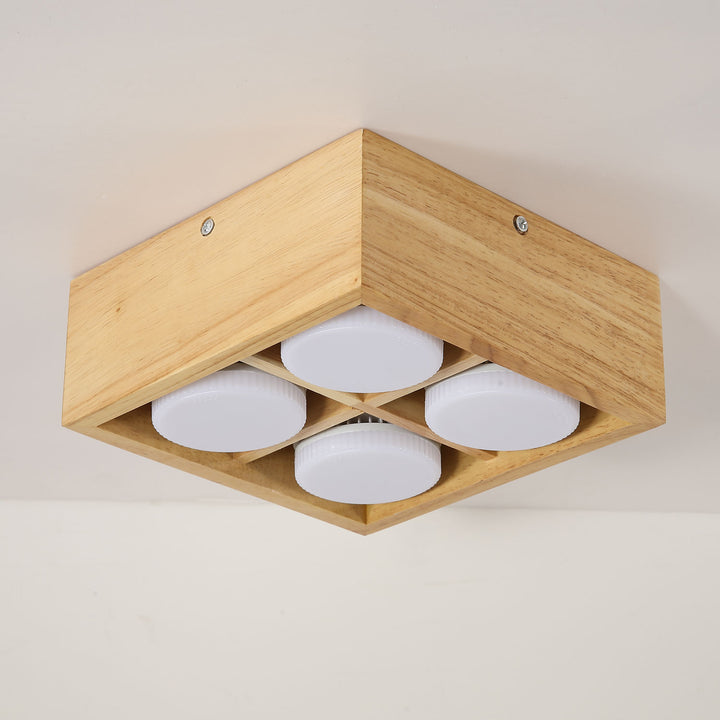 Cobra Wood Ceiling Light - Vakkerlight