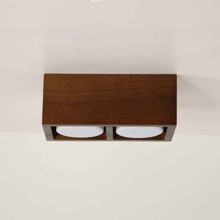 Cobra Wood Ceiling Light - Vakkerlight