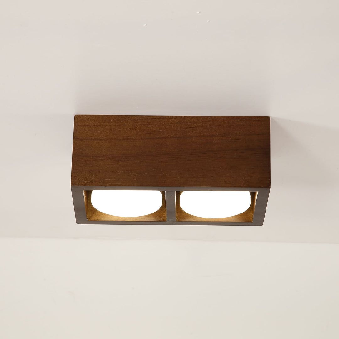 Cobra Wood Ceiling Light - Vakkerlight