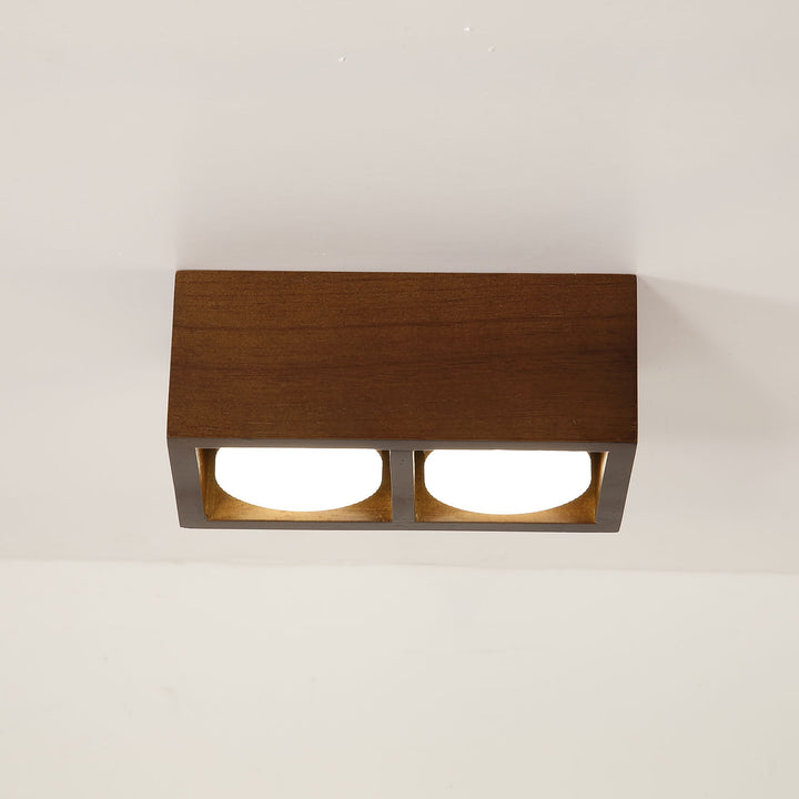 Cobra Wood Ceiling Light - Vakkerlight