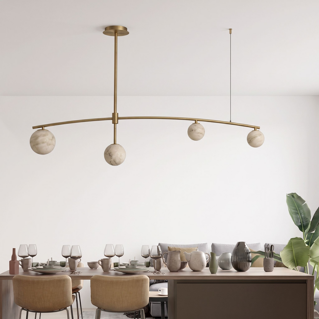 Cumulus Alabaster Chandelier