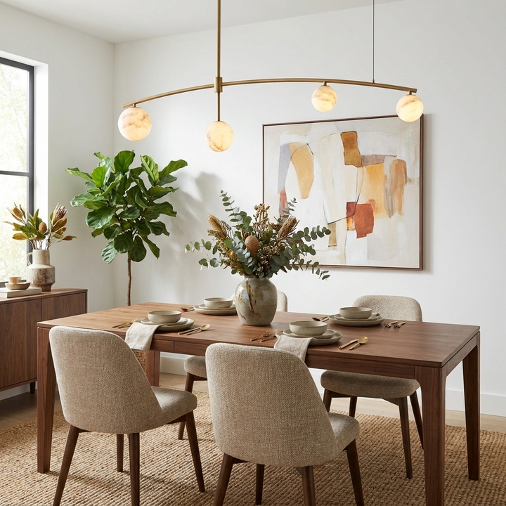 Cumulus Alabaster Chandelier