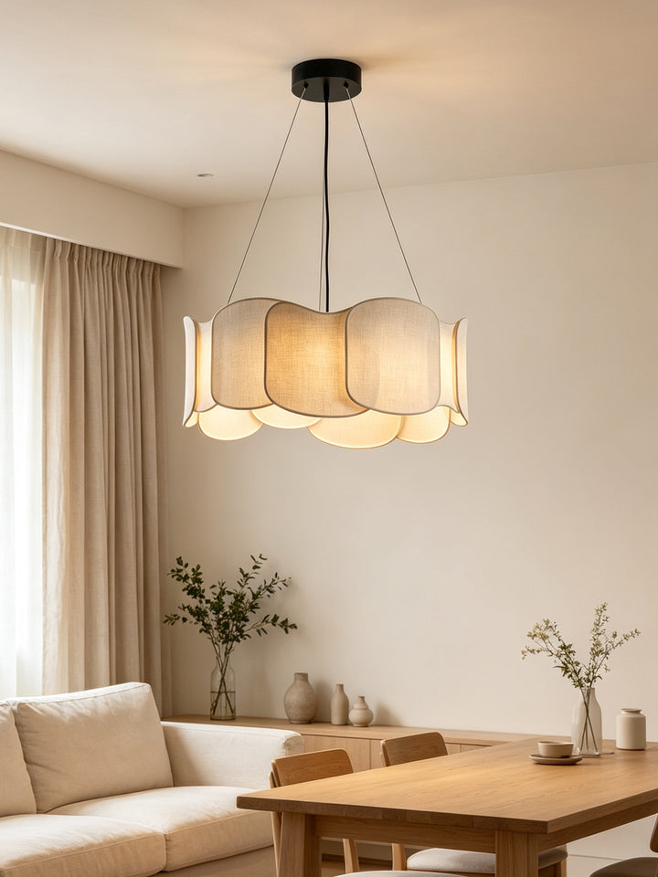 Cumulus Cloud Fabric Pendant Lamp - Vakkerlight