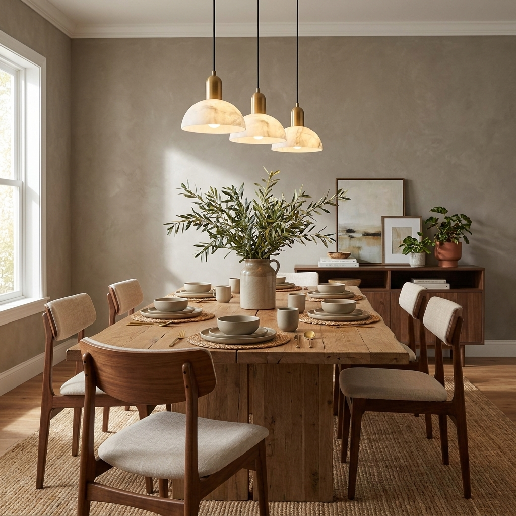 Cupola Alabaster Pendant Lamp
