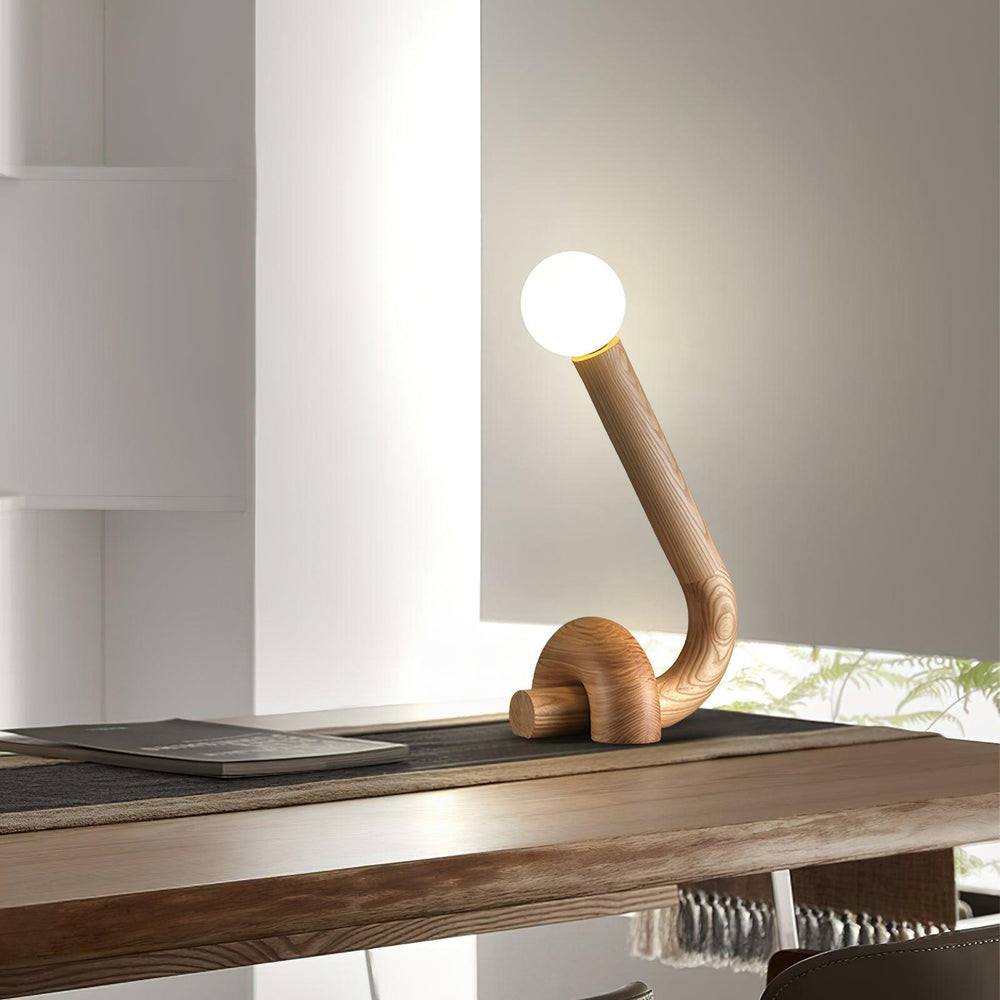 Curled Table Lamp - Vakkerlight