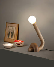 Curled Table Lamp - Vakkerlight