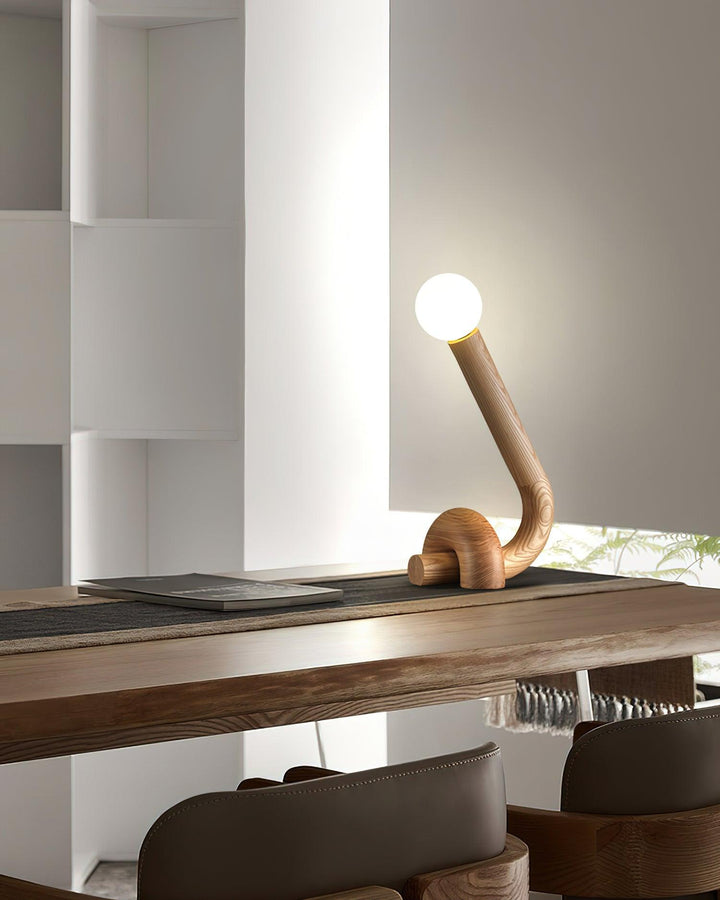 Curled Table Lamp - Vakkerlight