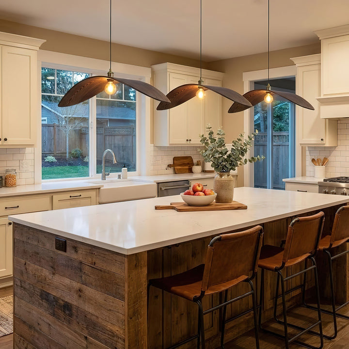 Curve Wooden Pendant Lamp - Vakkerlight