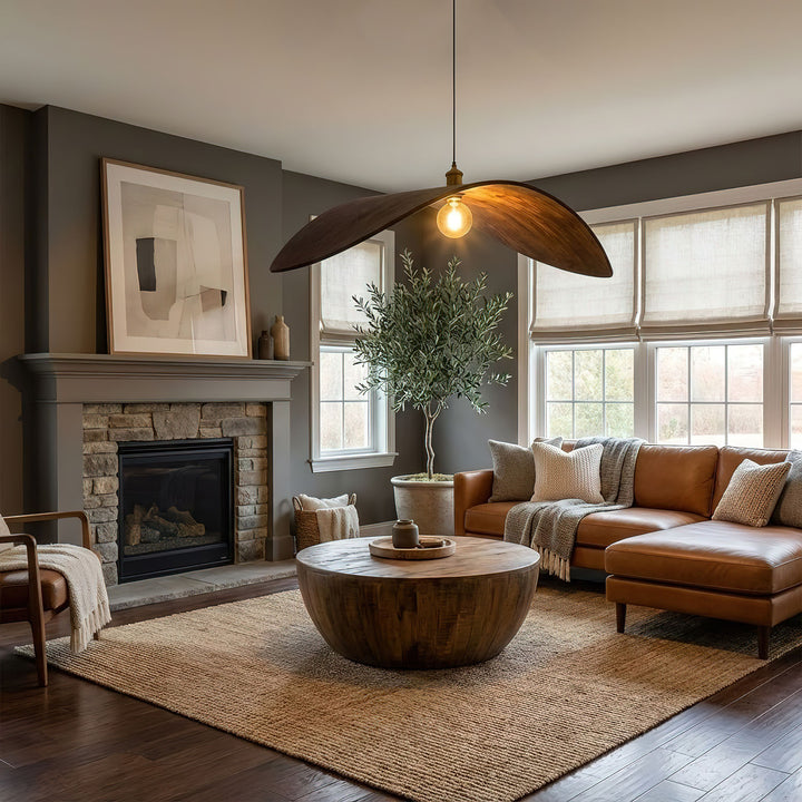 Curve Wooden Pendant Lamp - Vakkerlight