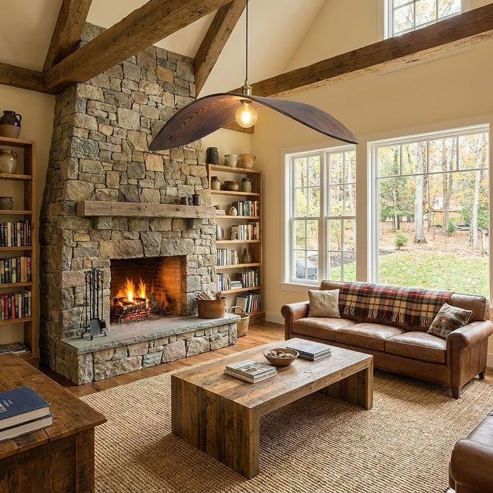 Curve Wooden Pendant Lamp - Vakkerlight