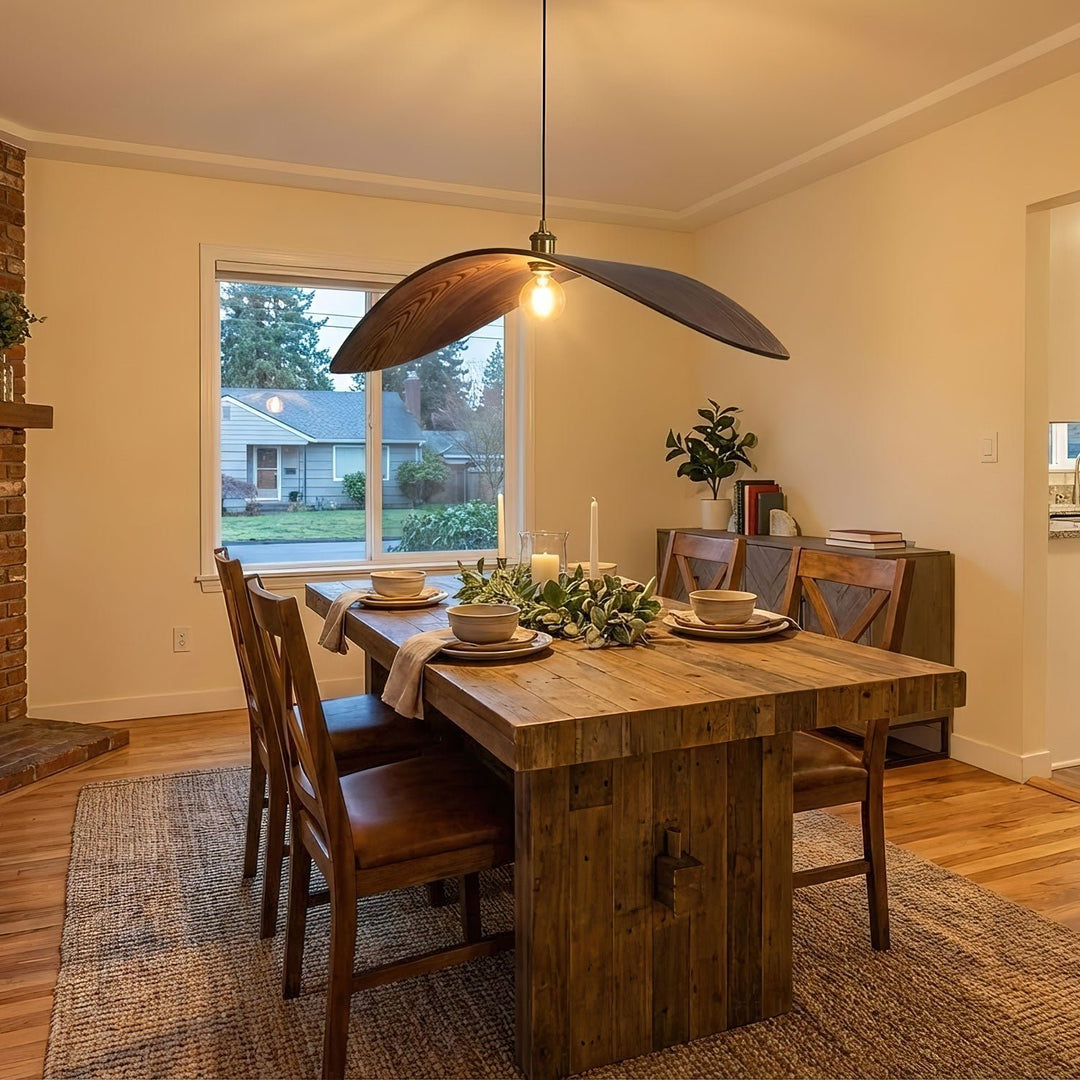 Curve Wooden Pendant Lamp - Vakkerlight