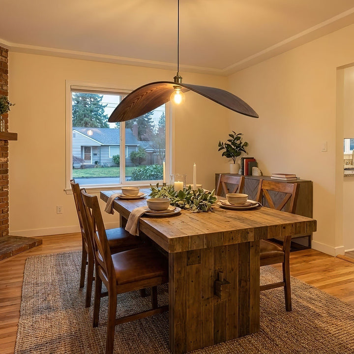 Curve Wooden Pendant Lamp - Vakkerlight