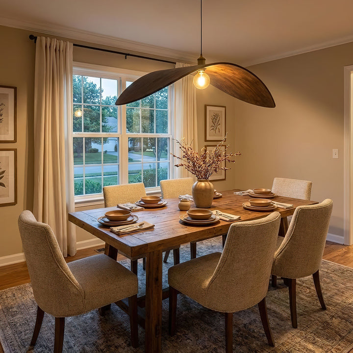 Curve Wooden Pendant Lamp - Vakkerlight